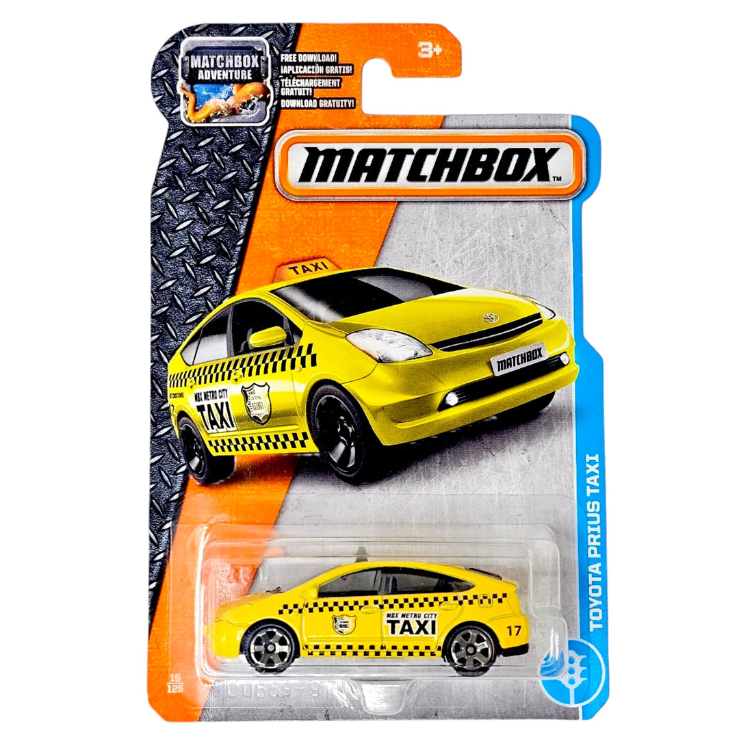 Matchbox - Toyota Prius Taxi - 2017 - Top CollectiblesDiecastMatchbox