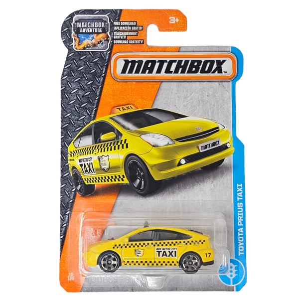Matchbox - Toyota Prius Taxi - 2017 - Top CollectiblesDiecastMatchbox