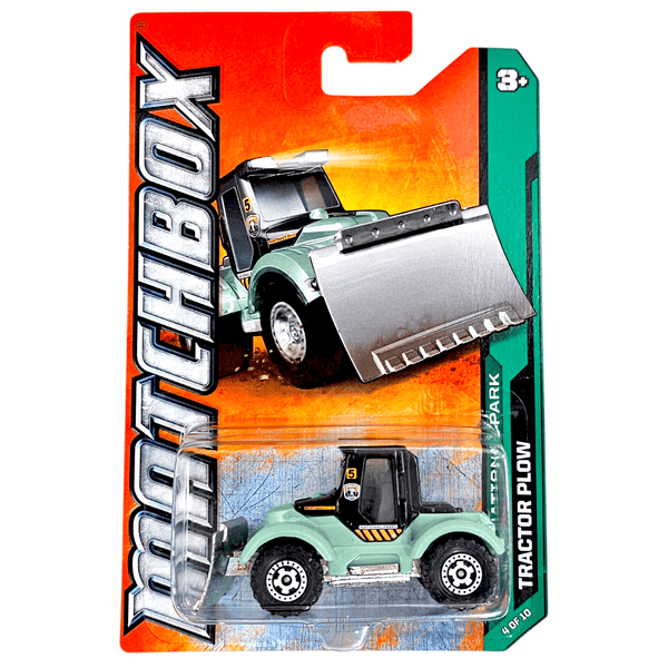 Matchbox - Tractor Plow - 2012 - Top CollectiblesDiecastMatchbox