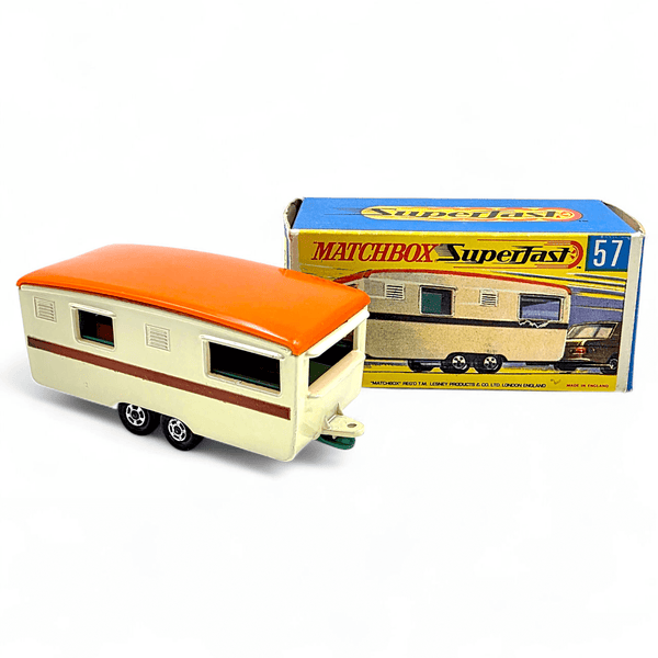 Matchbox - Trailer Caravan - 1971 *Original Box* - Top CollectiblesDiecastMatchbox