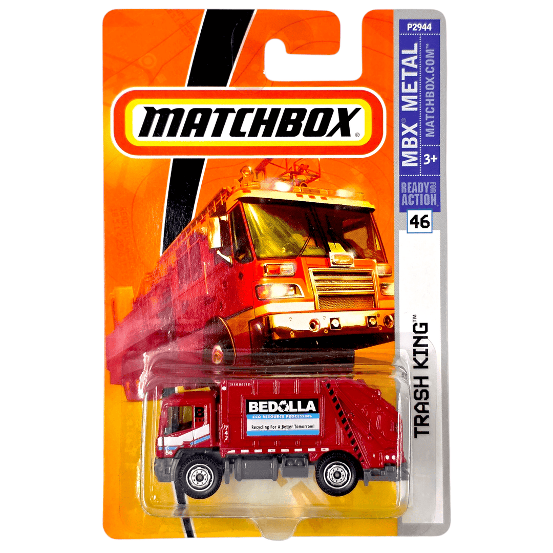 Matchbox - Trash Truck (Garbage Truck) - 2009 - Top CollectiblesDiecastMatchbox