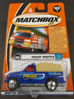 Matchbox - Troop Carrier - 2001 - Top CollectiblesDiecastMatchbox