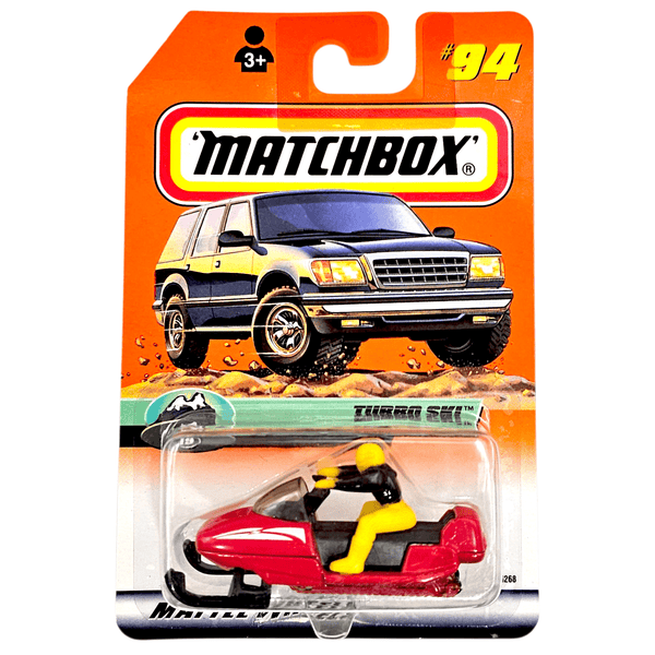 Matchbox - Turbo Ski (Snowmobile) - 1999 - Top CollectiblesDiecastMatchbox