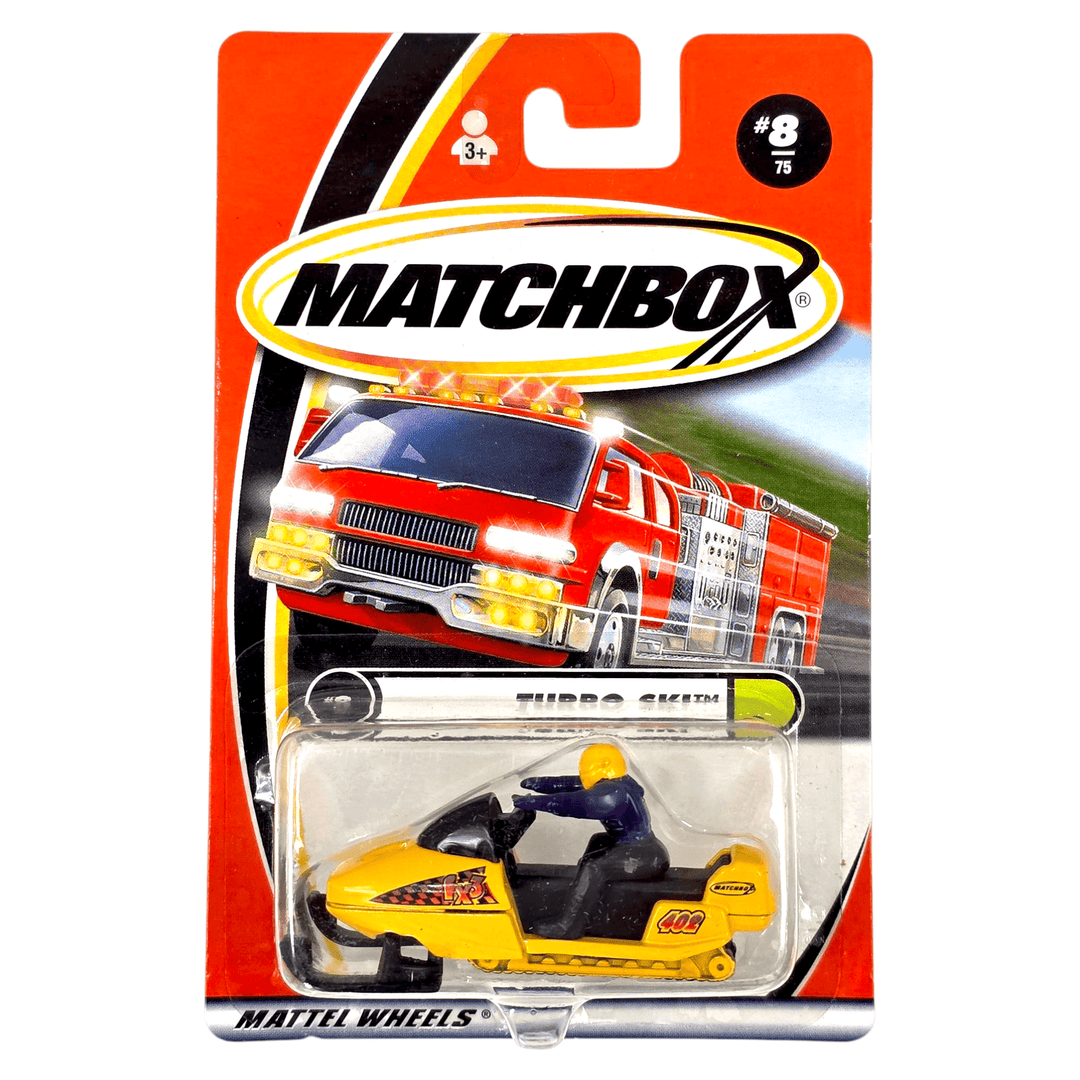 Matchbox - Turbo Ski (Snowmobile) - 2001 - Top CollectiblesDiecastMatchbox