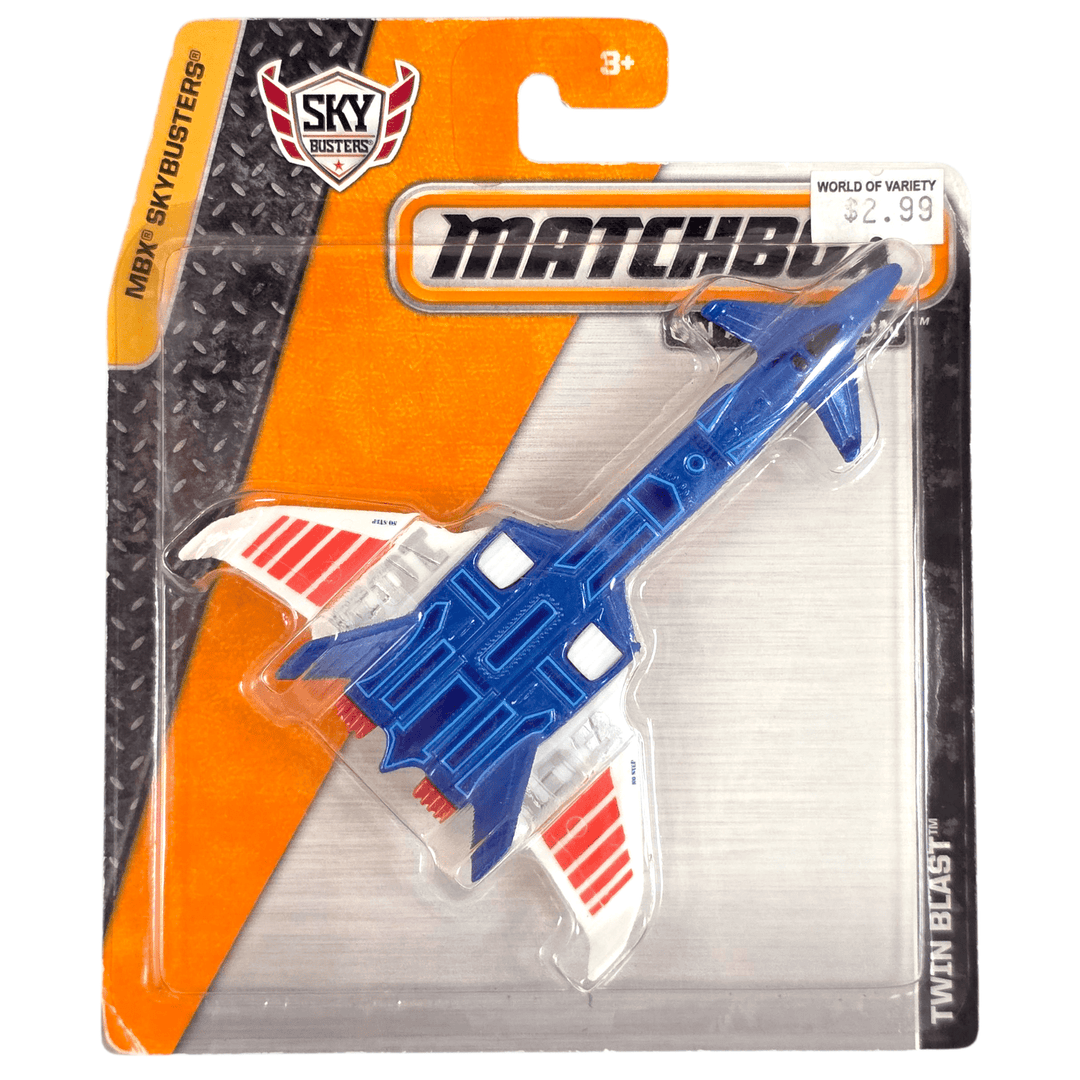 Matchbox - Twin Blast - 2014 Sky Busters Series - Top CollectiblesDiecastMatchbox