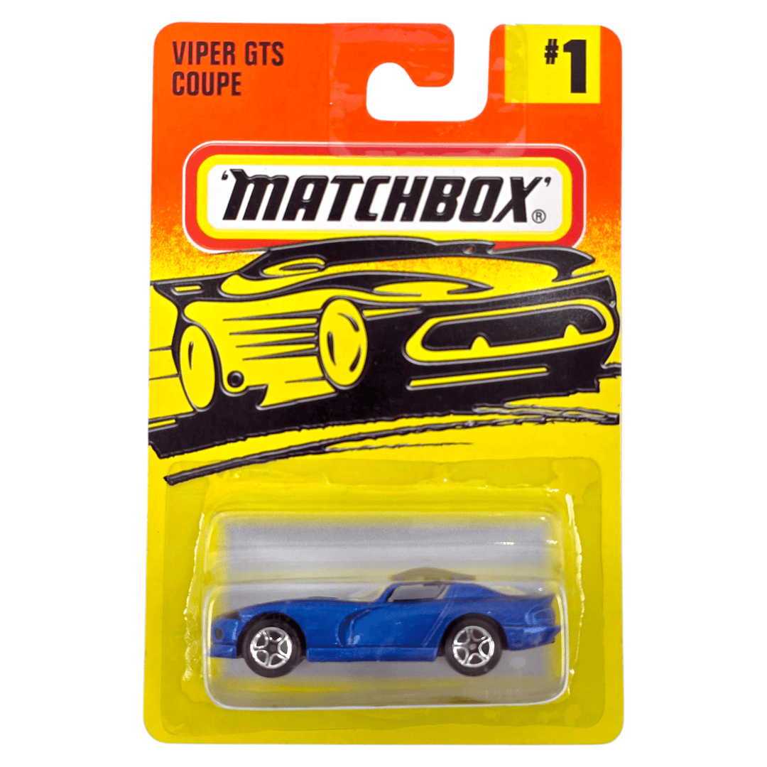Matchbox - Viper GTS Coupe - 1997 - Top CollectiblesDiecastMatchbox