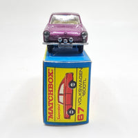 Matchbox - Volkswagen 1600 TL - 1970 *Original Box* - Top CollectiblesDiecastMatchbox