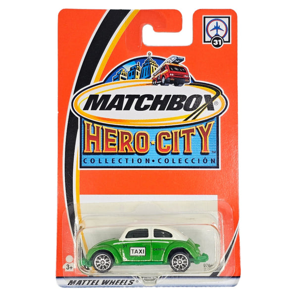Matchbox - Volkswagen Beetle Taxi - 2003 - Top CollectiblesDiecastMatchbox
