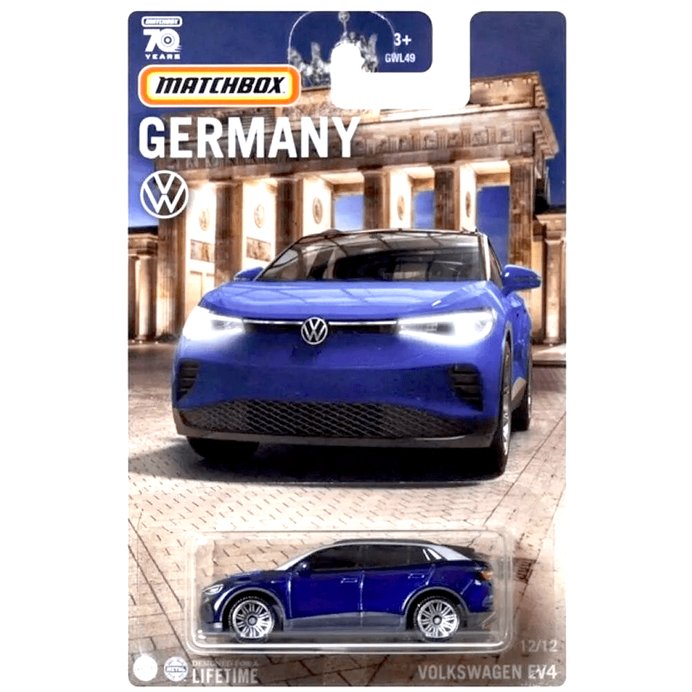 Matchbox - Volkswagen EV4 - 2023 Germany Collection Series - Top CollectiblesDiecastMatchbox