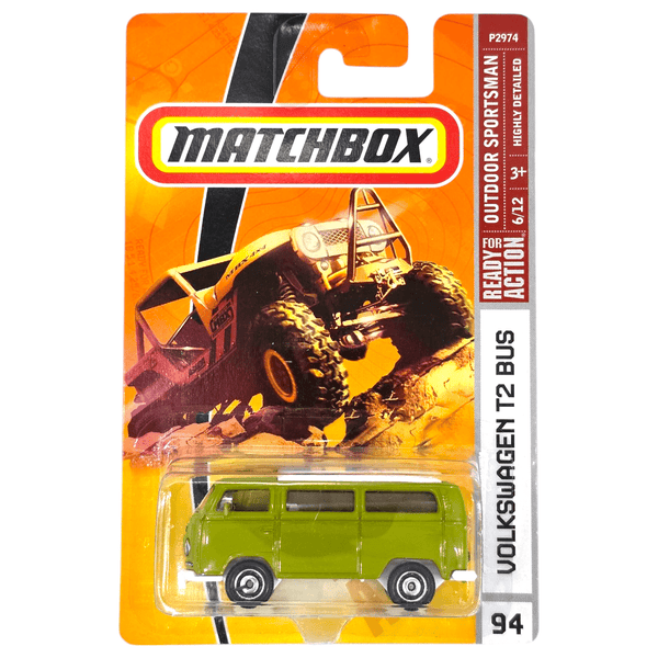 Matchbox - Volkswagen T2 Bus - 2009 *Card Variation* - Top CollectiblesDiecastMatchbox