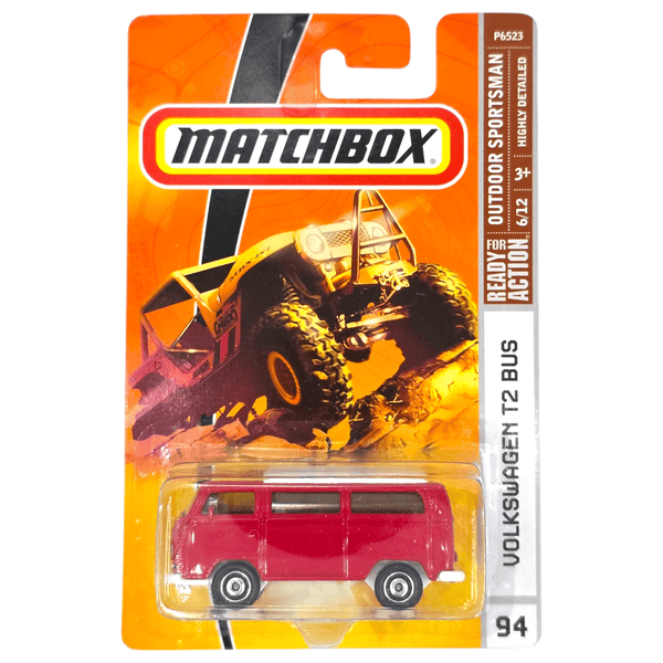 Matchbox - Volkswagen T2 Bus - 2009 *Card Variation* - Top CollectiblesDiecastMatchbox