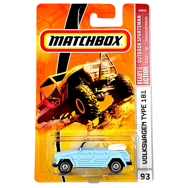 Matchbox - Volkswagen Type 181 - 2009 *Card Variation* - Top CollectiblesDiecastMatchbox