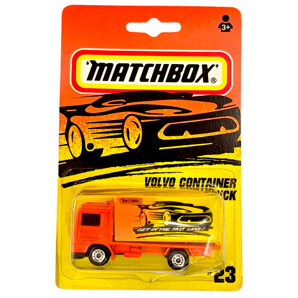 Matchbox - Volvo Container Truck - 1996 - Top CollectiblesDiecastMatchbox