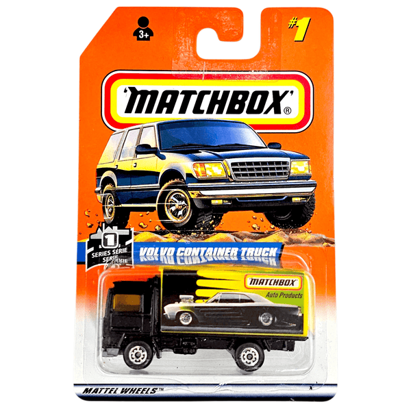 Matchbox - Volvo Container Truck - 1997 - Top CollectiblesDiecastMatchbox