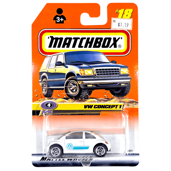 Matchbox - VW Concept 1 - 1999 - Top CollectiblesDiecastMatchbox