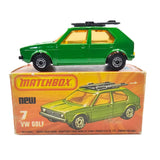 Matchbox - VW Golf - 1976 *Original Box* - Top CollectiblesDiecastMatchbox