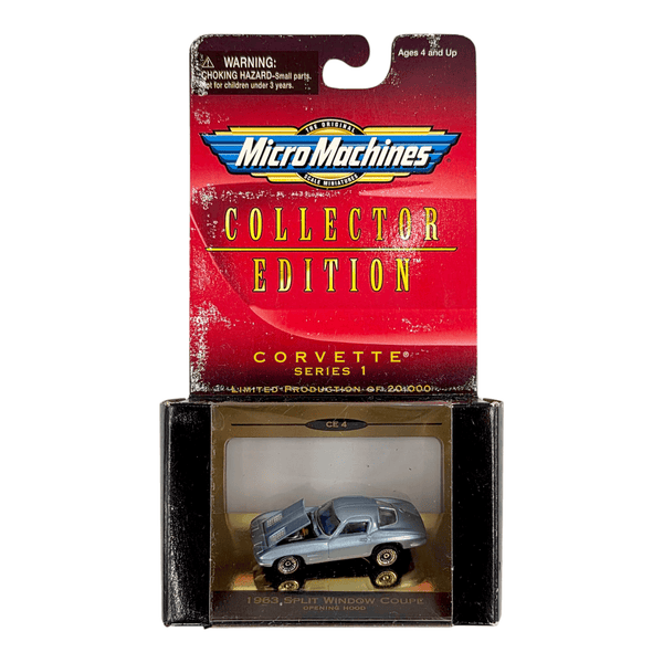 Micro Machines - 1963 Split Window Coupe - 1998 Collector Edition Corvette Series 1 - Top CollectiblesDiecastGaloob
