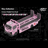 MicroTurbo - "Hoonipigasus" Custom Flat Bed Tow Truck - Top CollectiblesDiecastPeako