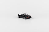 MicroTurbo - Mazda Eunos Roadster - Black - Top CollectiblesDiecastPeako