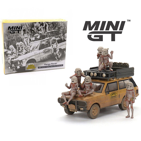 Mini GT - 1982 Range Rover Camel Trophy Papa New Guinea Set - Top CollectiblesDiecastMini GT