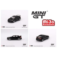 Mini GT - 2023 Honda Civic Type R - Crystal Black Pearl w/ Advan GT Wheels - Top CollectiblesDiecastMini GT