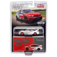 Mini GT - 2023 Honda Civic Type - R Pace Car #1 - Red White *Chase* - Top CollectiblesDiecastMini GT