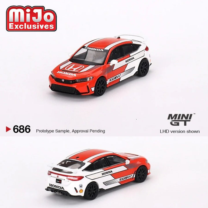 Mini GT - 2023 Honda Civic Type - R Pace Car 