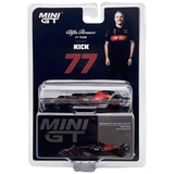 Mini GT - Alfa Romeo C43 77 - Valtteri Bottas 2023 F1 2023 Australian GP - Top CollectiblesDiecastMini GT