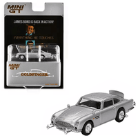 Mini GT - Aston Martin DB5 James Bond 007 Goldfinger - English Packaging - Top CollectiblesDiecastMini GT