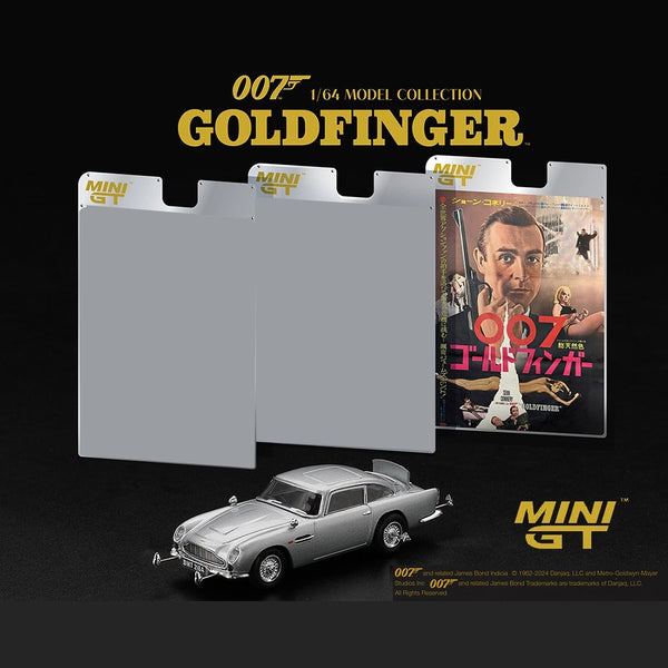 Mini GT - Aston Martin DB5 James Bond 007 Goldfinger - Japanese Packaging *Pre - Order* - Top CollectiblesDiecastMini GT