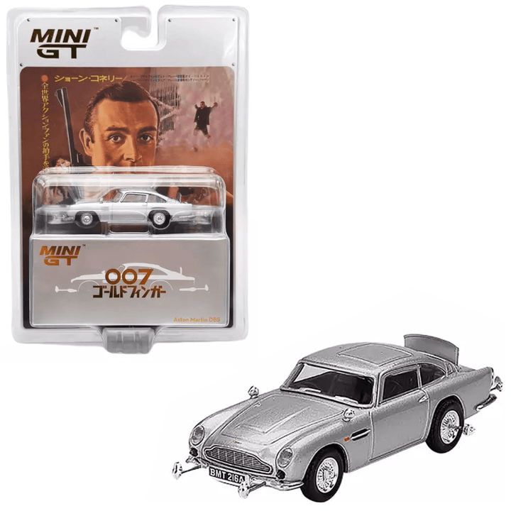 Mini GT - Aston Martin DB5 James Bond 007 Goldfinger - Japanese Packaging - Top CollectiblesDiecastMini GT