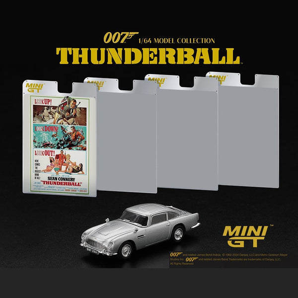 Mini GT - Aston Martin DB5 James Bond 007 Thunderball - English Packaging *Pre - Order* - Top CollectiblesDiecastMini GT