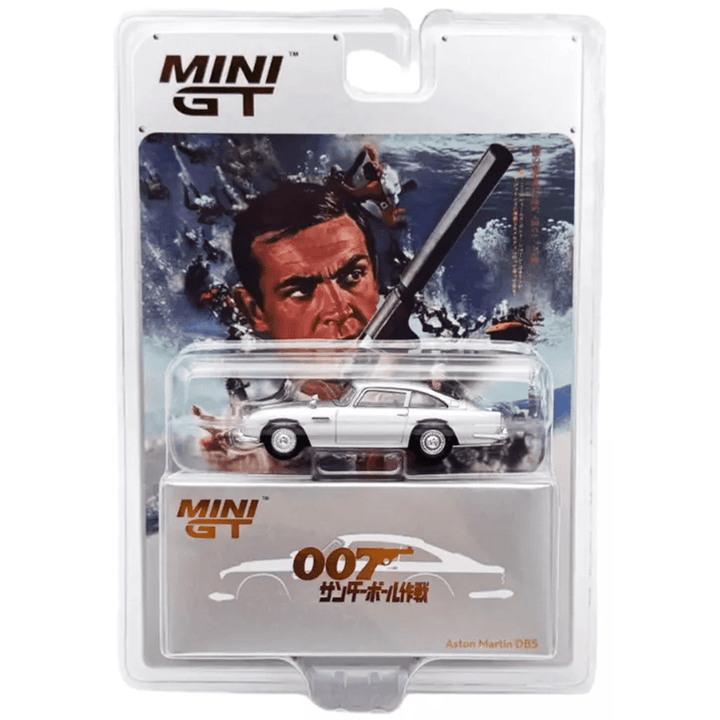 Mini GT - Aston Martin DB5 James Bond 007 Thunderball - Japanese Packaging - Top CollectiblesDiecastMini GT