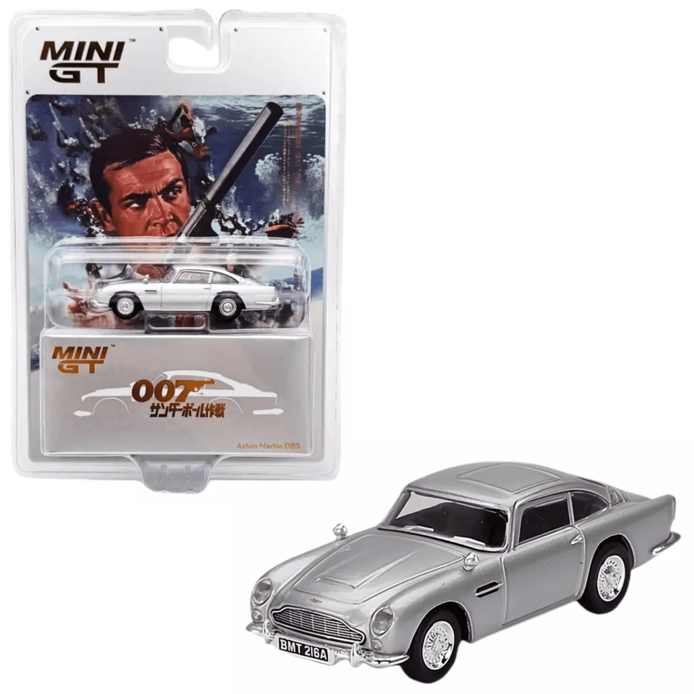 Mini GT - Aston Martin DB5 James Bond 007 Thunderball - Japanese Packaging - Top CollectiblesDiecastMini GT