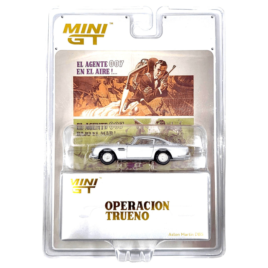 Mini GT - Aston Martin DB5 James Bond 007 Thunderball - Spanish Packaging - Top CollectiblesDiecastMini GT