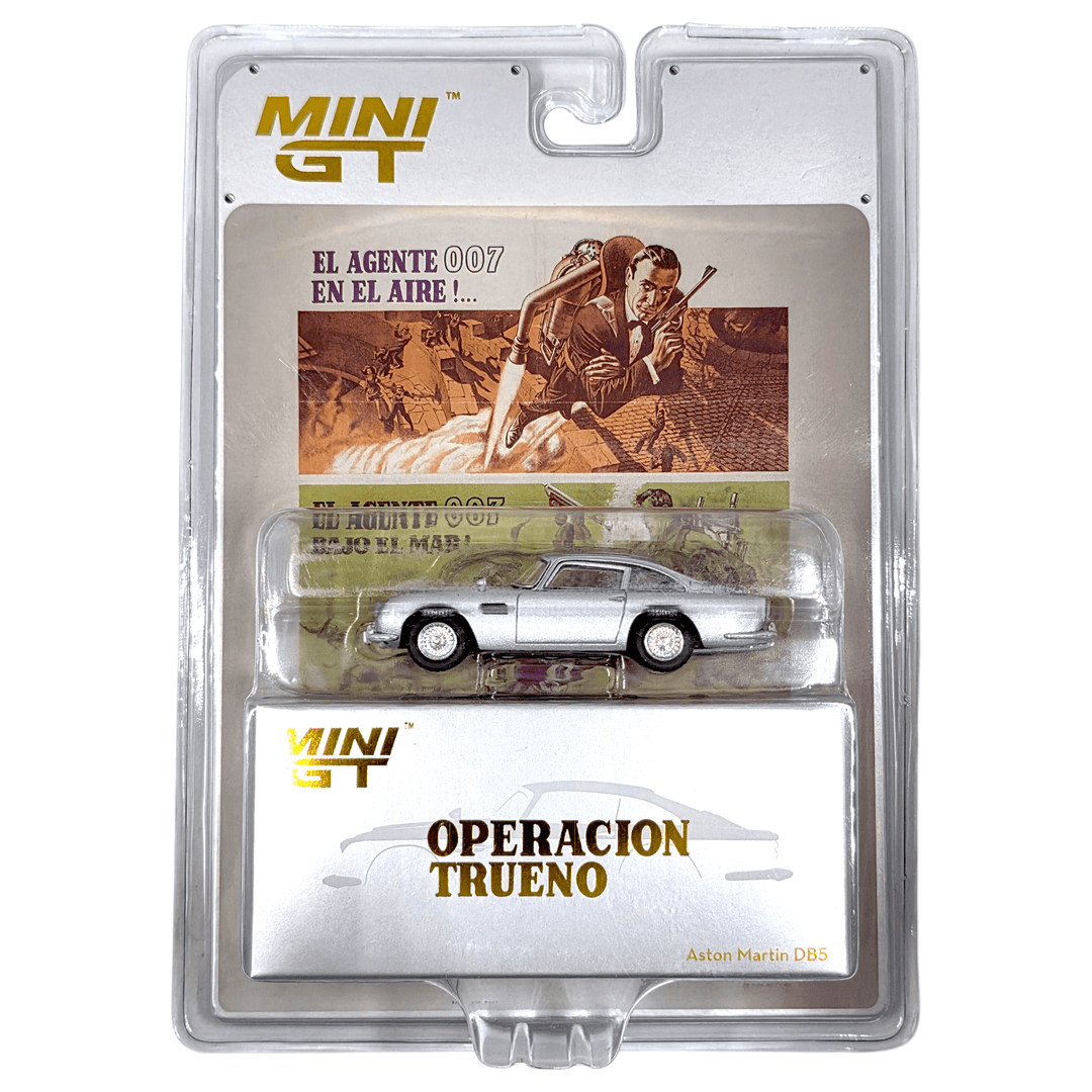 Mini GT - Aston Martin DB5 James Bond 007 Thunderball - Spanish Packaging - Top CollectiblesDiecastMini GT