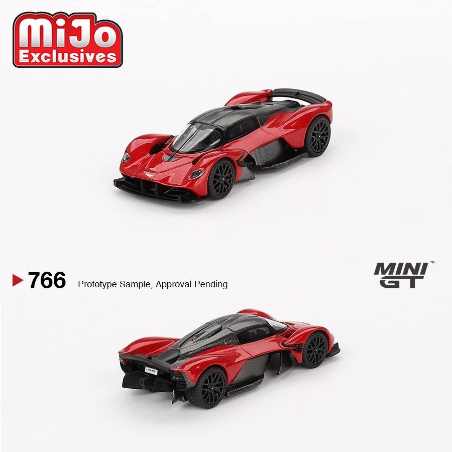 Mini GT - Aston Martin Valkyrie – Hyper Red – Top Collectibles