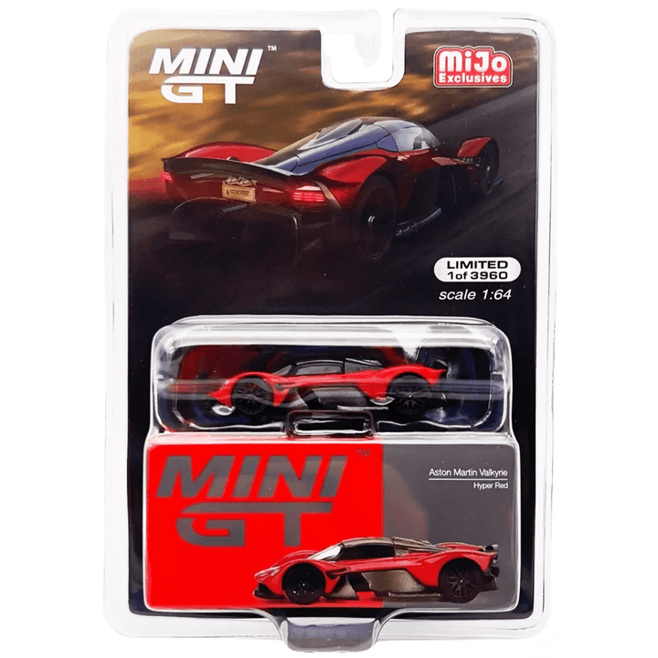 Mini GT - Aston Martin Valkyrie – Hyper Red - Top CollectiblesDiecastMini GT