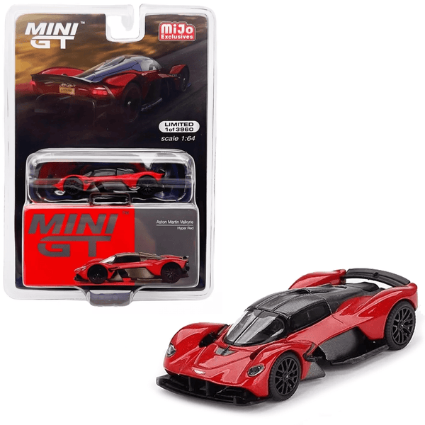 Mini GT - Aston Martin Valkyrie – Hyper Red - Top CollectiblesDiecastMini GT