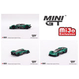 Mini GT - Aston Martin Valkyrie - Racing Green - Top CollectiblesDiecastMini GT