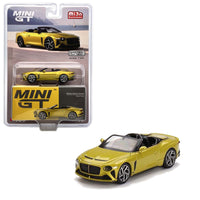 Mini GT - Bentley Mulliner Bacalar - Yellow Flame - Top CollectiblesDiecastMini GT