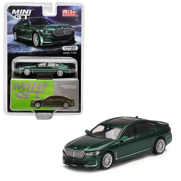 Mini GT - BMW Alpina B7 xDrive - Alpina Green Metallic - Top CollectiblesDiecastMini GT