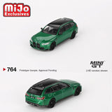 Mini GT - BMW M3 Competition Touring (G81) Isle of Man – Green - Top CollectiblesDiecastMini GT