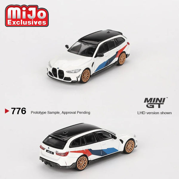 Mini GT - BMW M3 M Performance Touring - Alpine White *Pre - Order* - Top CollectiblesDiecastMini GT