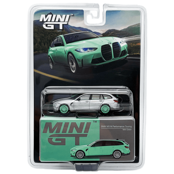 Mini GT - BMW M3 M Performance Touring – Mint Green *Chase* - Top CollectiblesDiecastMini GT
