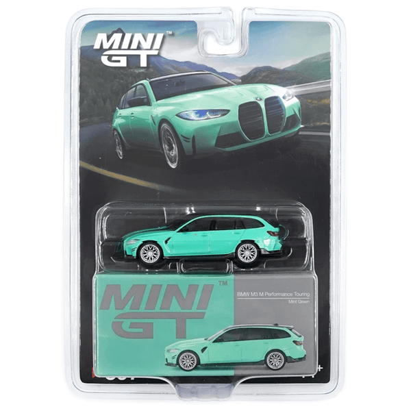 Mini GT - BMW M3 M Performance Touring – Mint Green - Top CollectiblesDiecastMini GT