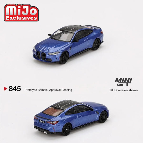 Mini GT - BMW M4 Competition (G82) – Portimao Blue *Pre - Order* - Top CollectiblesDiecastMini GT