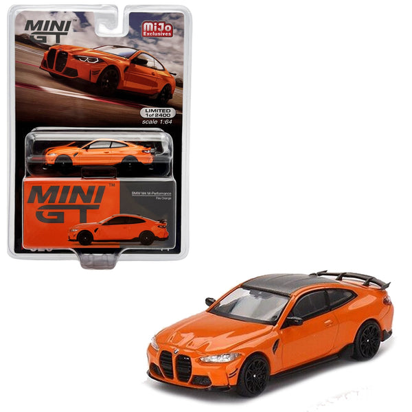 Mini GT - BMW M4 M - Performance (G82) - Fire Orange - Top CollectiblesDiecastMini GT