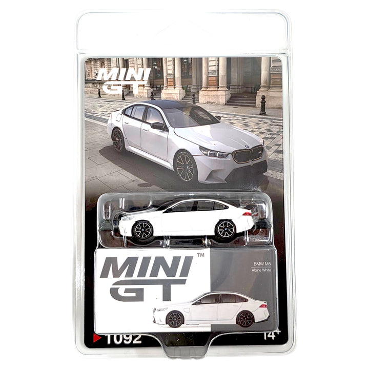 Mini GT - BMW M5 – Alpine White - Top CollectiblesDiecastMini GT