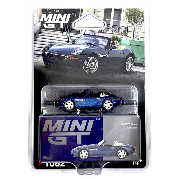 Mini GT - BMW Z8 Alpina – Alpine Blue - Top CollectiblesDiecastMini GT
